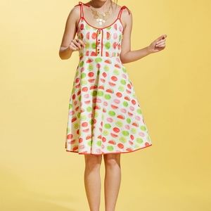 Modcloth Watermelon Print Dress size xs